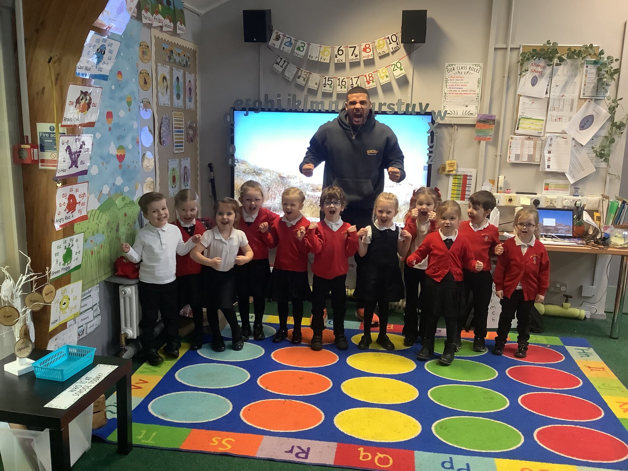 Image of A special visit from Steel