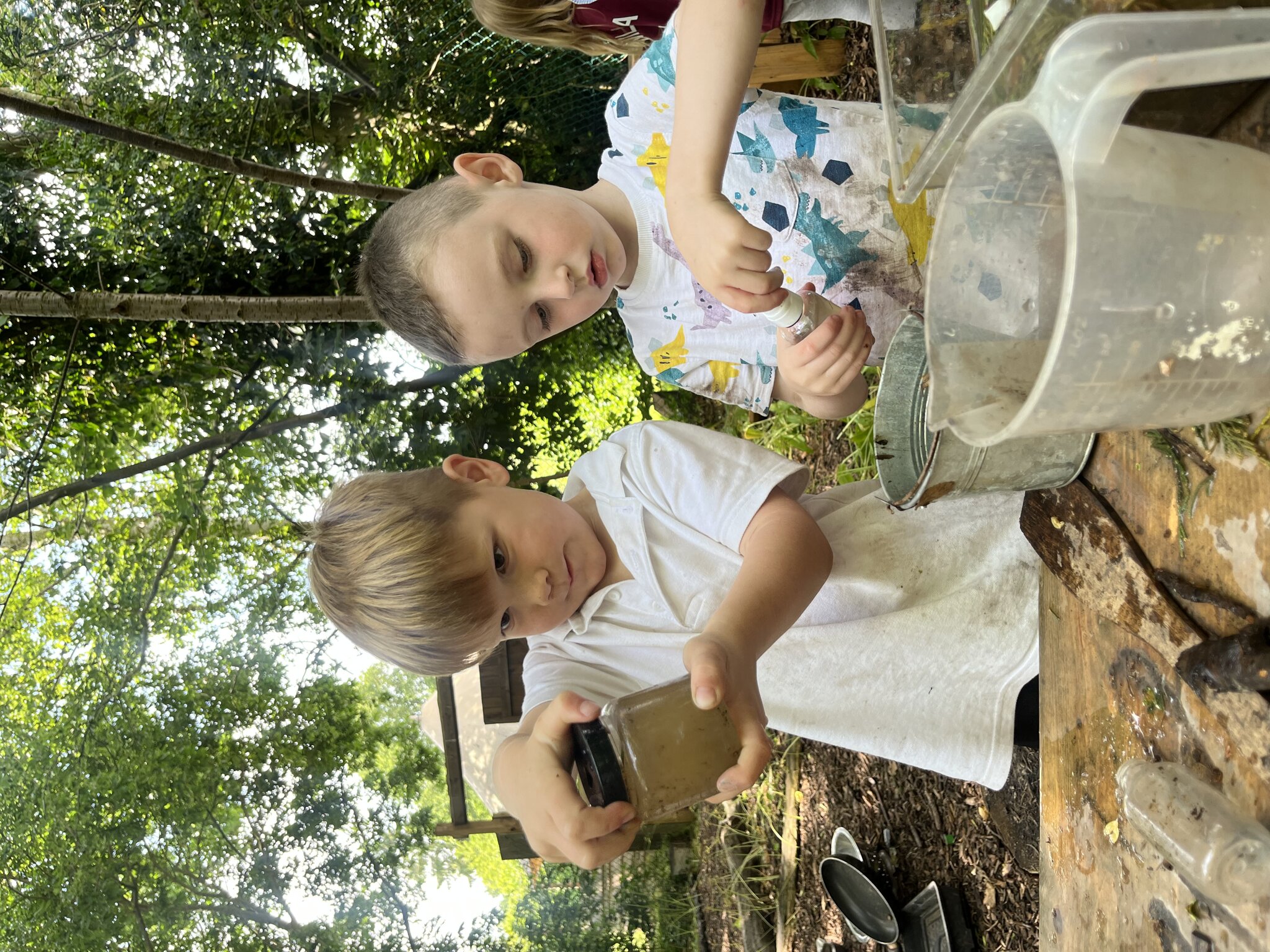 Image of Cake in forest school 