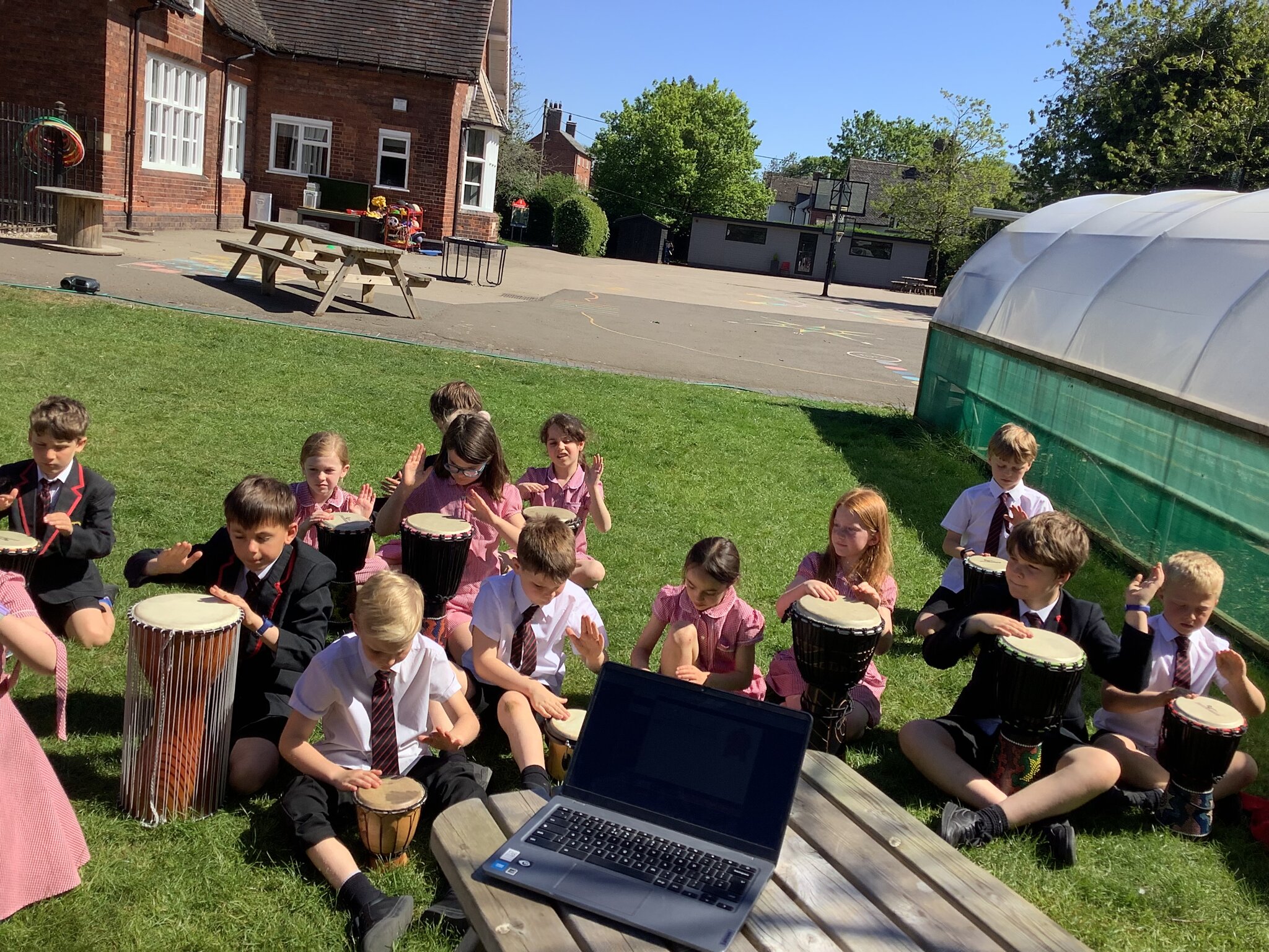 Image of Making music