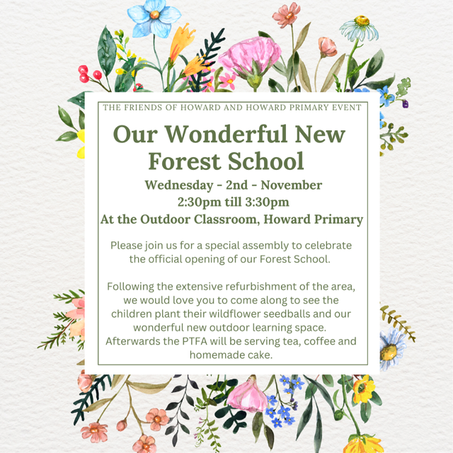 Image of Forest School Unveiling 