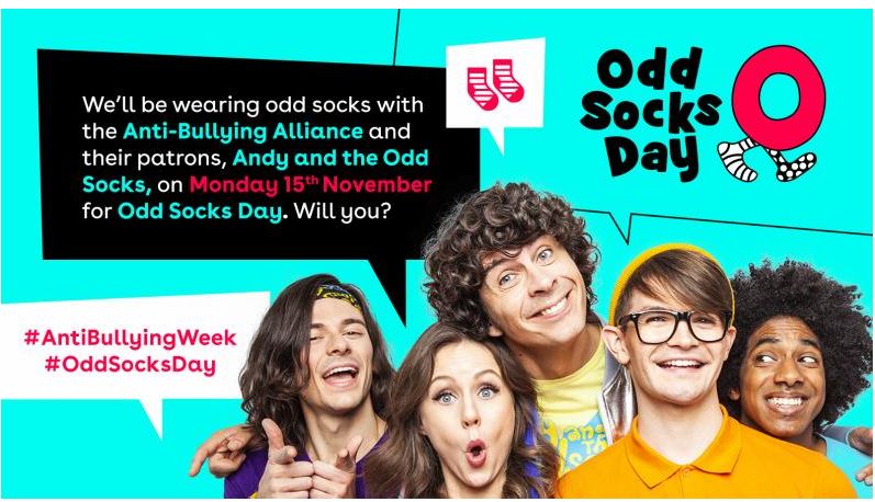 Image of Anti- Bullying Week- Odd Socks day
