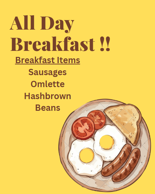 Image of Special Census Day Menu