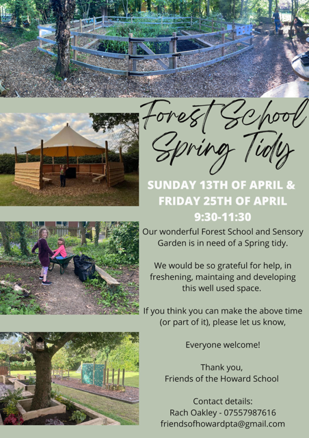 Image of Forest School Spring Tidy