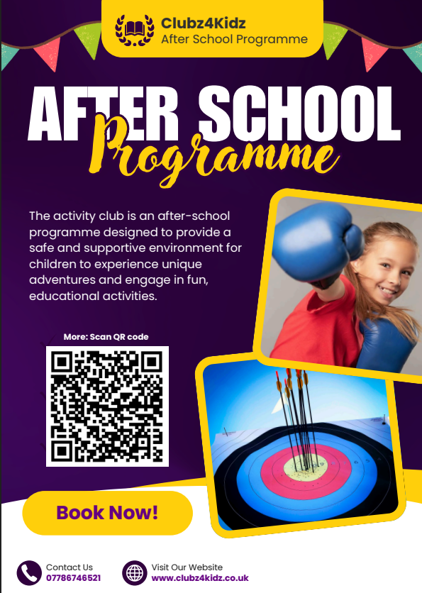 Image of After School activites for the Autumn Term 