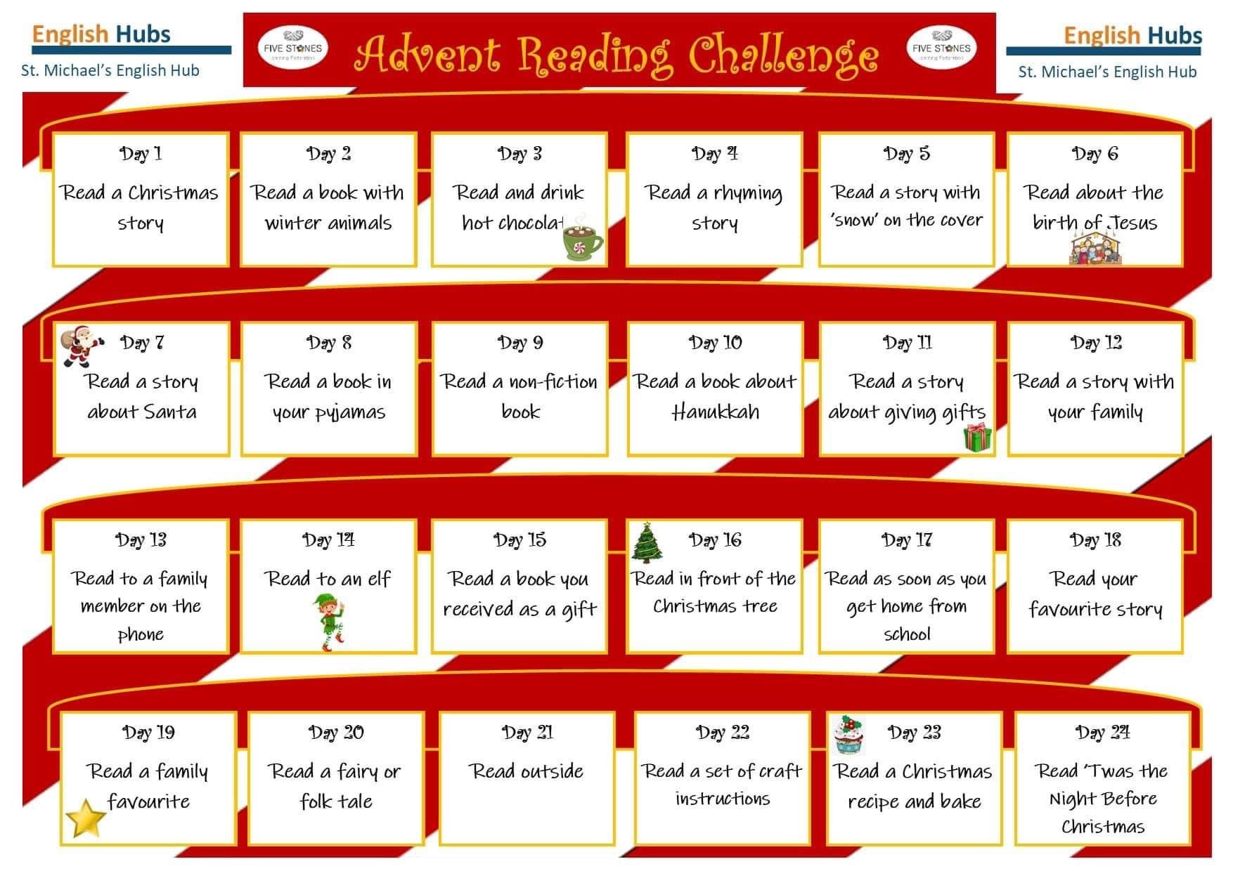 Image of Advent Reading Challenge 