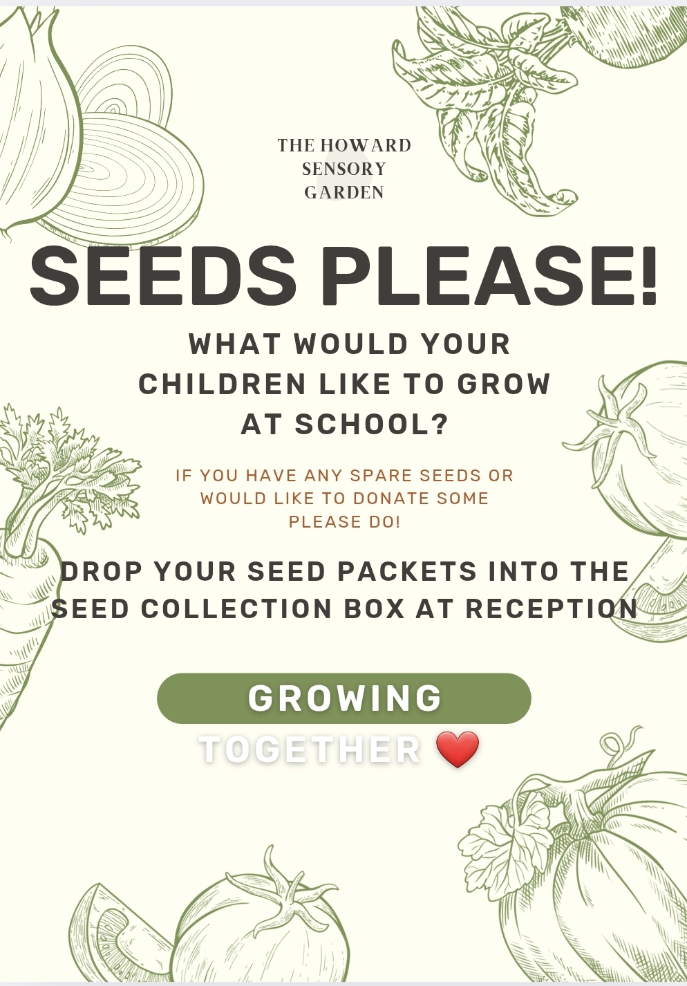 Image of Pretty please request for seeds for our sensory garden !