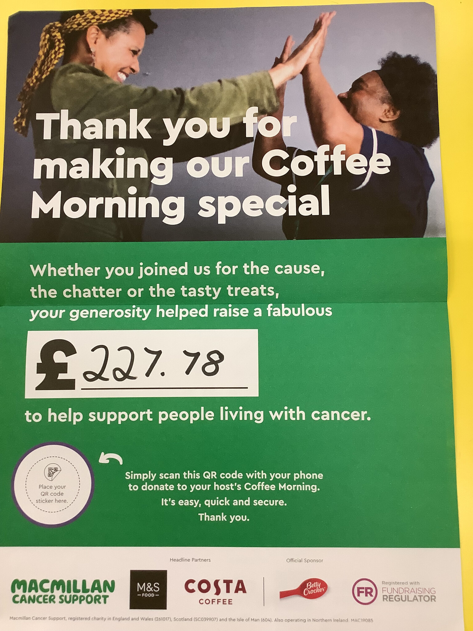 Image of Macmillan Coffee Morning