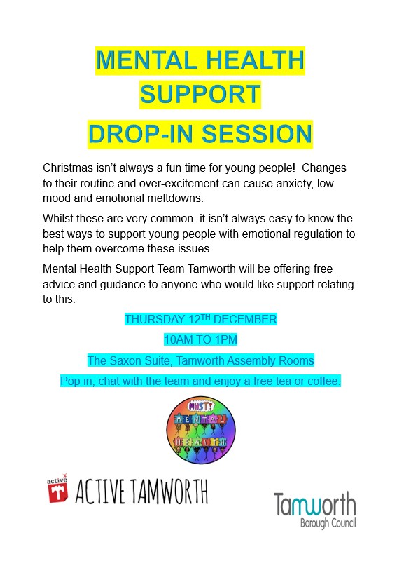 Image of Mental Health Support Team Tamworth - Drop-in Session