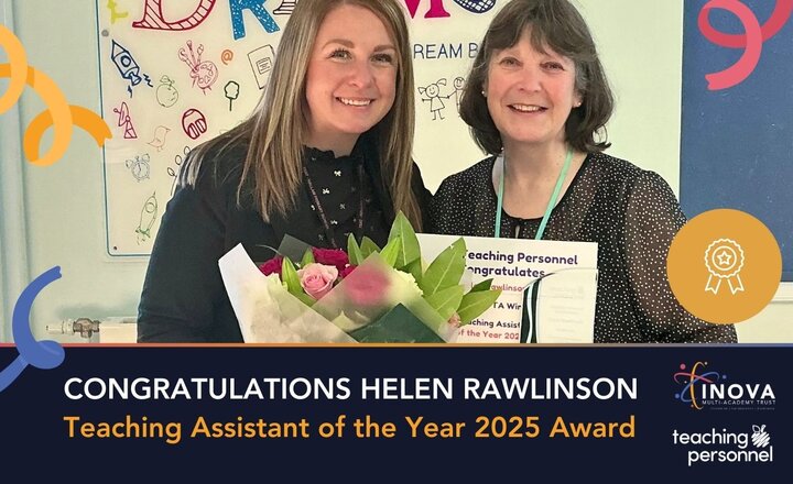 Image of National Recognition For Teaching Assistant At Hallam Primary School