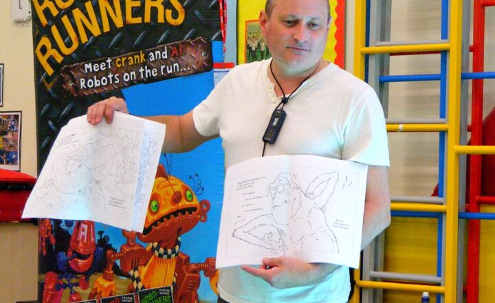 Image of Damian Harvey's Visit