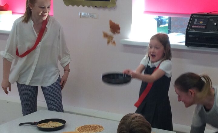 Image of Our Sponsored Pancake Toss