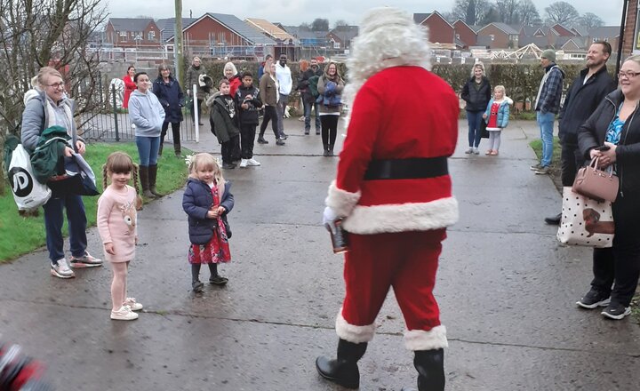 Image of We had a Christmas visitor!