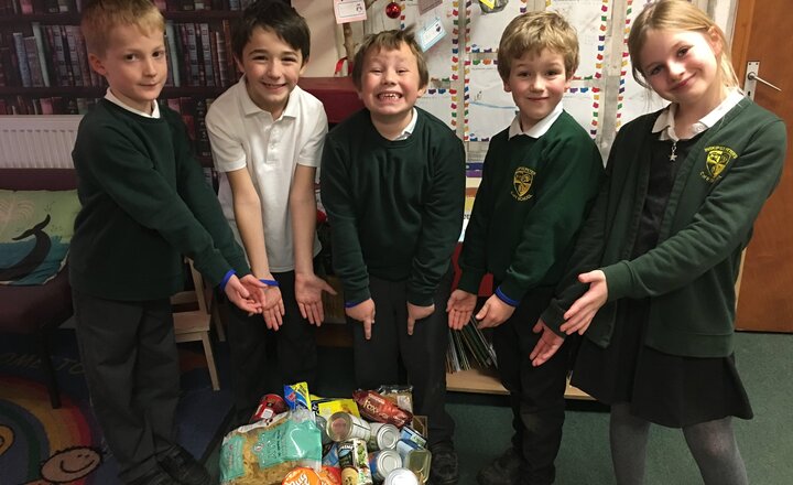 Image of Food Bank Donations