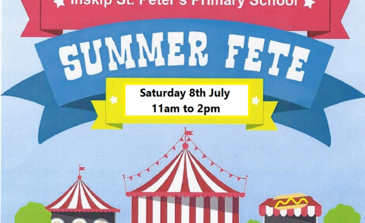 Image of It's Our Summer Fete This Saturday!
