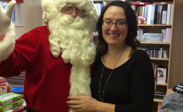 Image of A very special visitor!