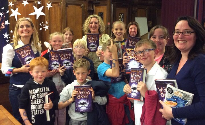 Image of We met Cressida Cowell!