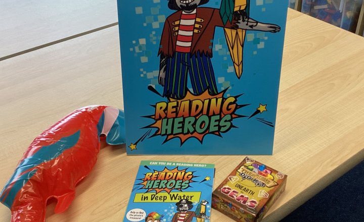 Image of Be a reading hero this summer!