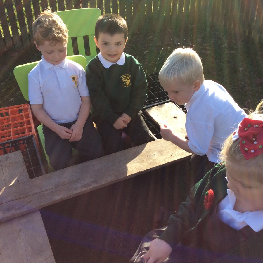 Busy EYFS learners ... | Inskip St Peter's C of E (Aided) Primary School