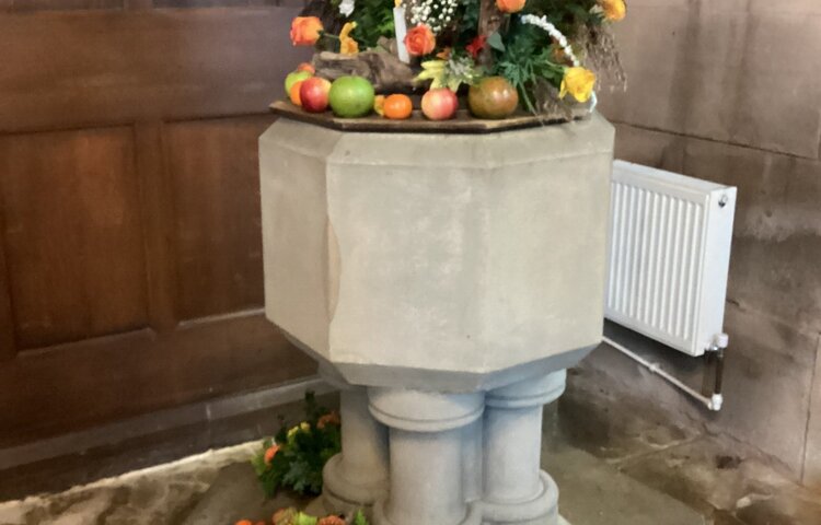 Image of Harvest Festival at St Peter’s Church 2025