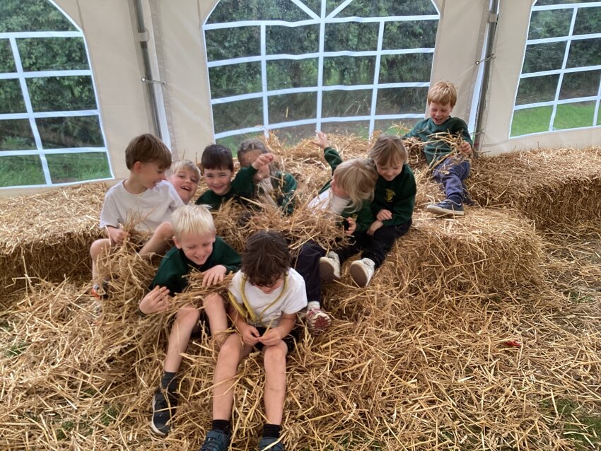 Image of When Lower School snuck into the marquee…