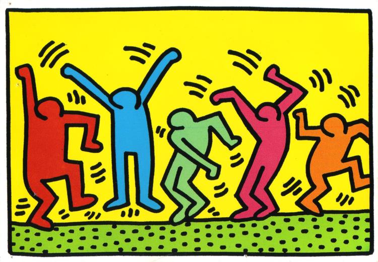 Image of Keith Haring Art