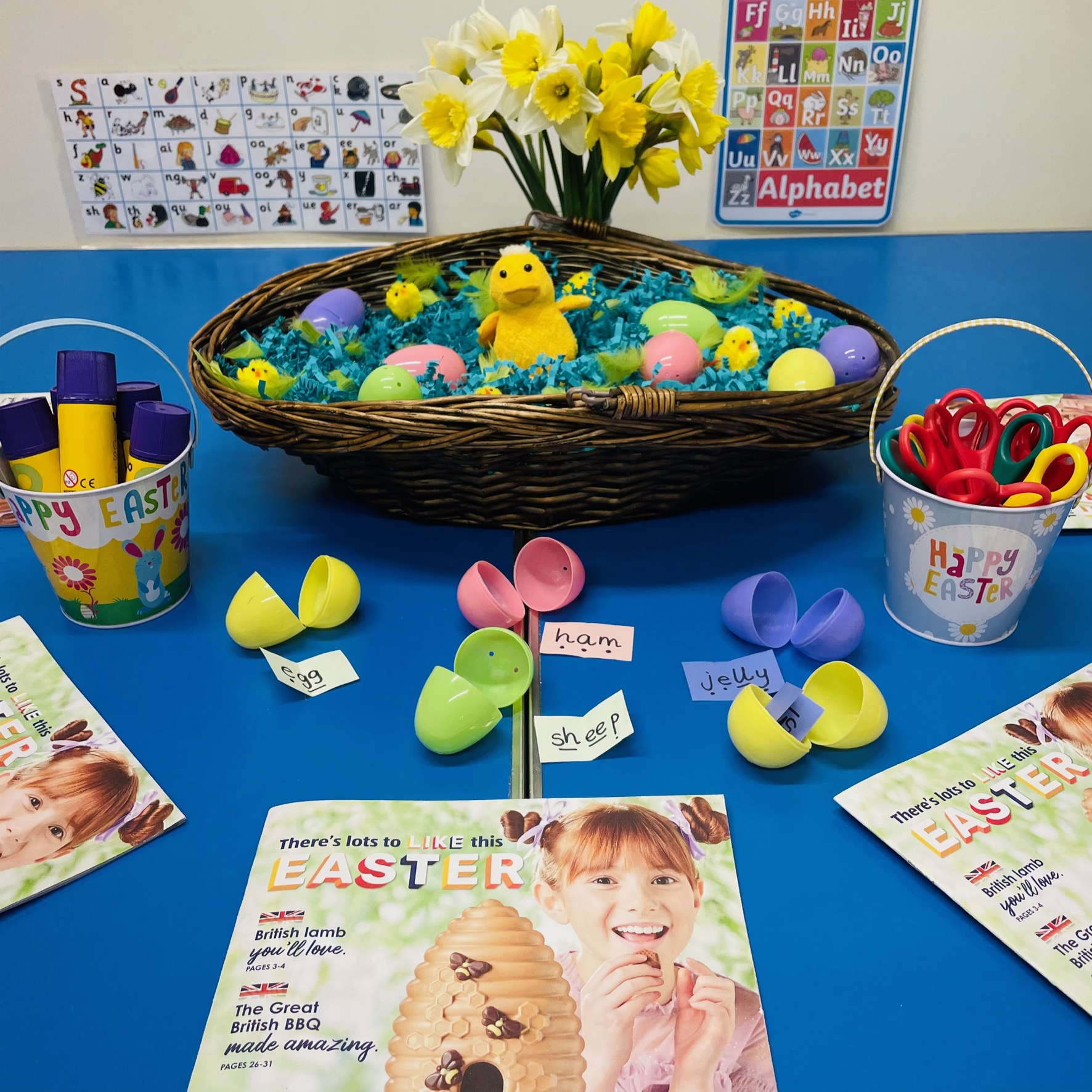 Image of Spring chicks, rabbits and eggs!