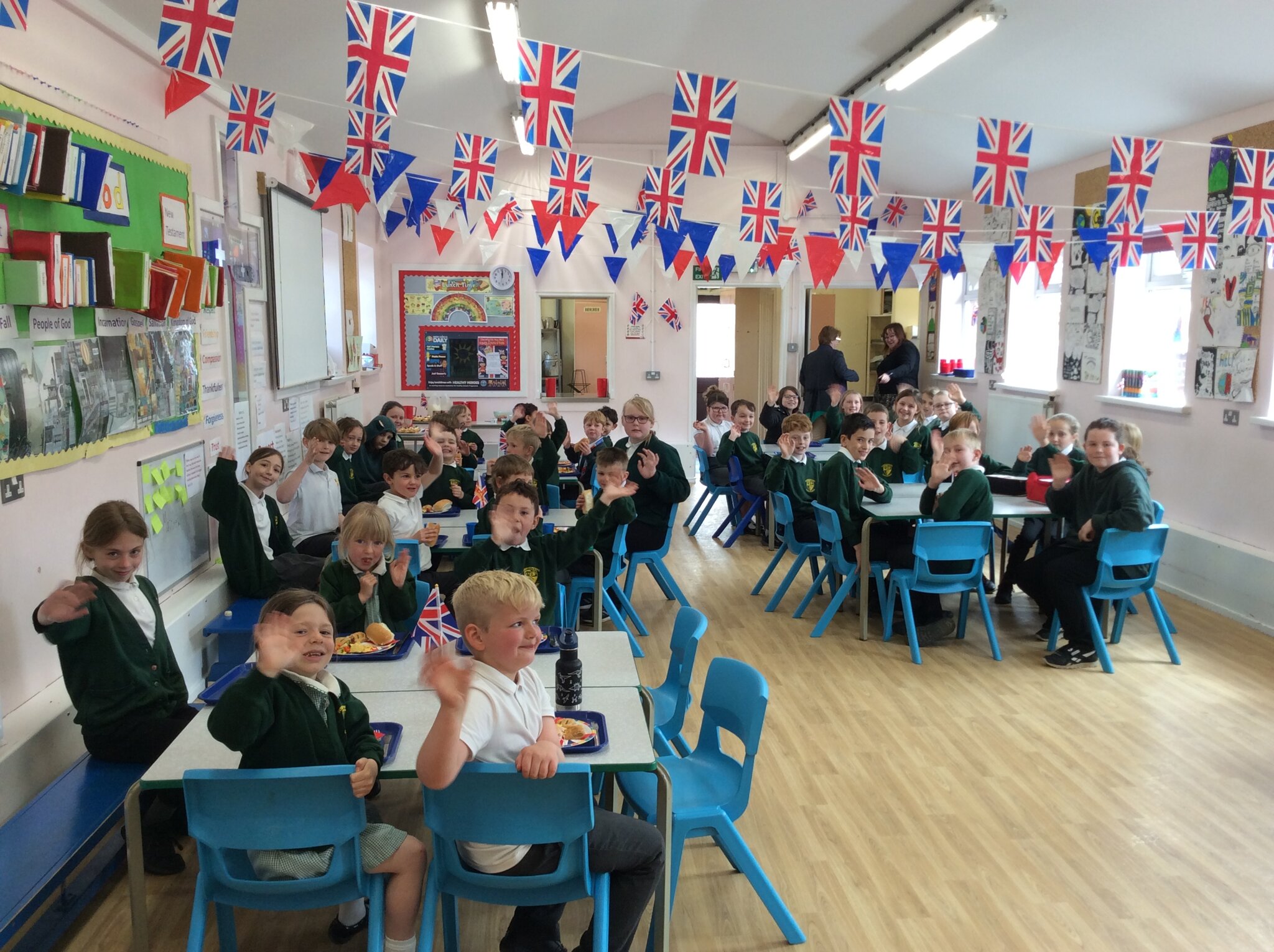 Image of Upper School, Year 1 and Reception’s Coronation Picnic