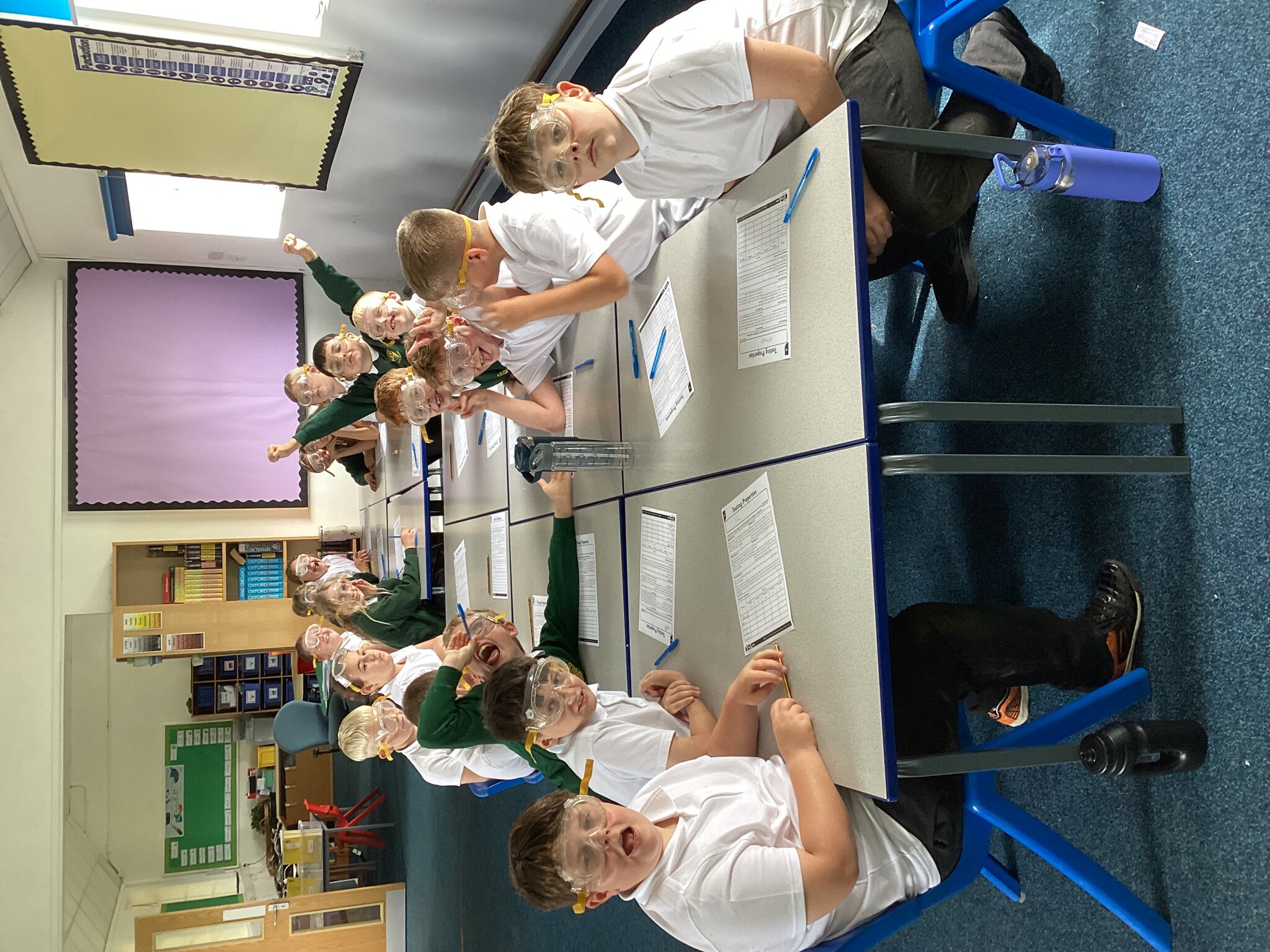 Image of Science -testing the properties of materials