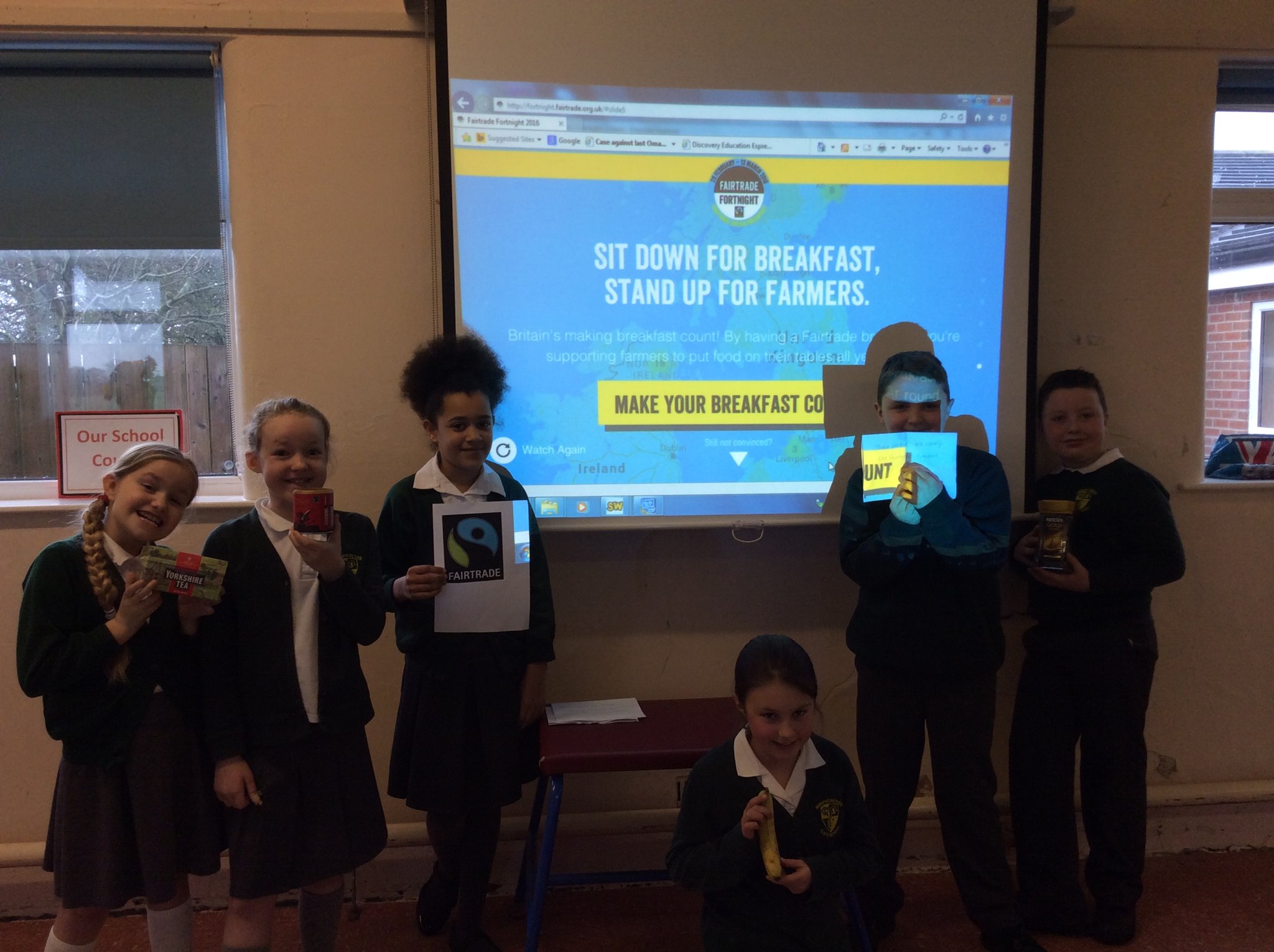 Image of Children lead Fairtrade Worship