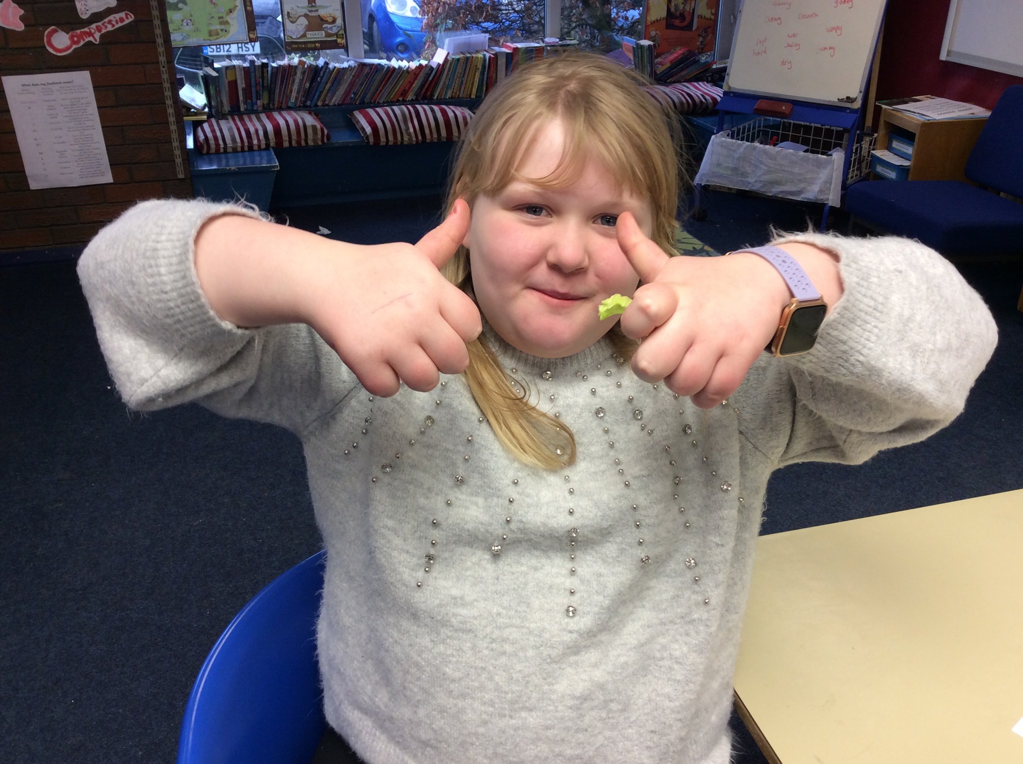 Image of Tasting for a healthy sandwich