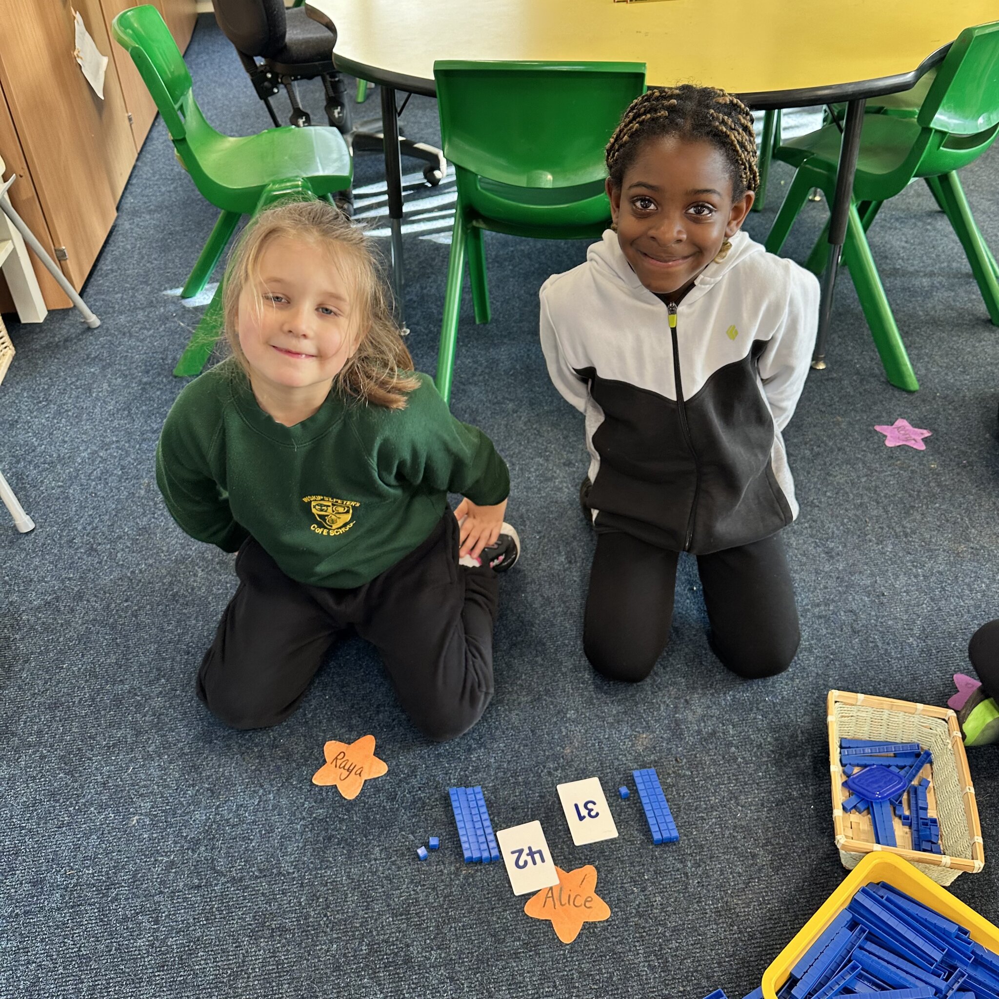 Image of Adding two two digit numbers Y1&2