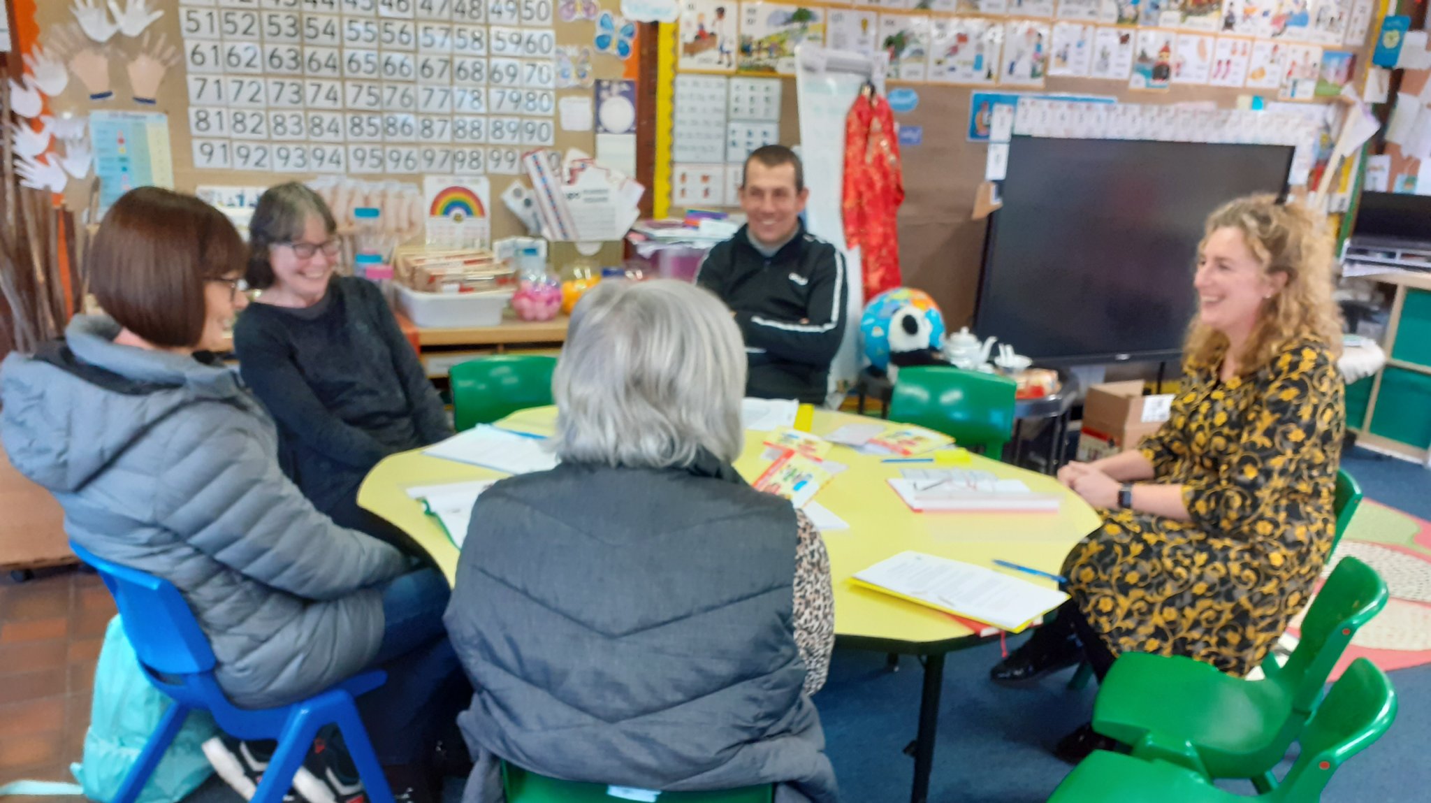 Image of Reading Volunteer meeting