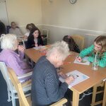 Image of Mindful colouring with Lily House residents