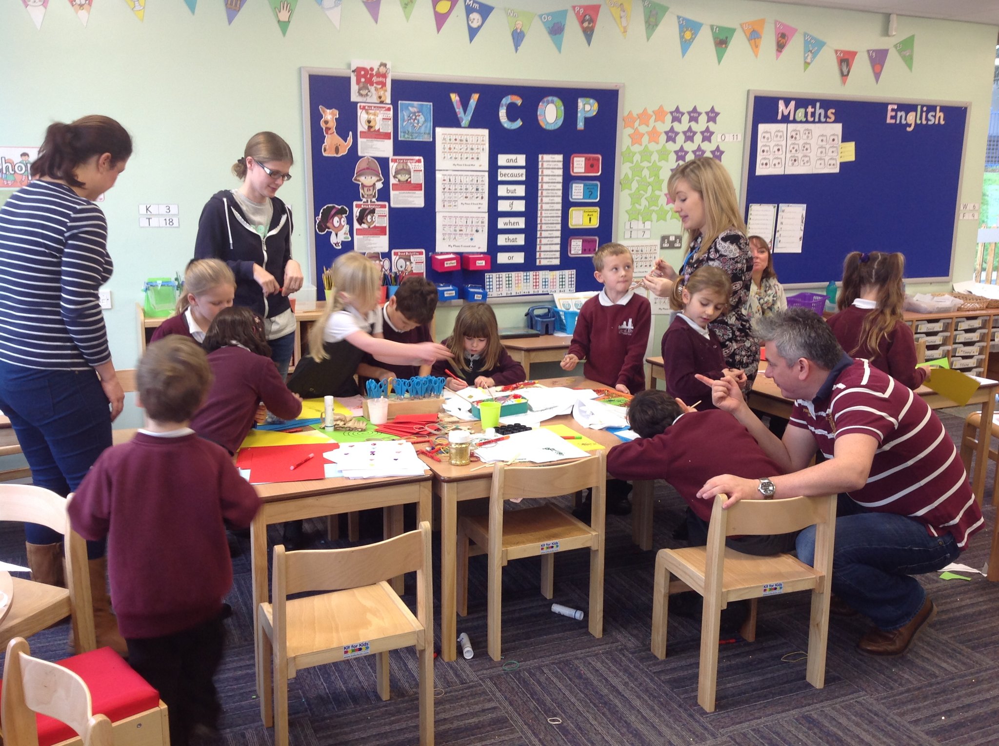 Image of Year 1 share session for parents (phonics)