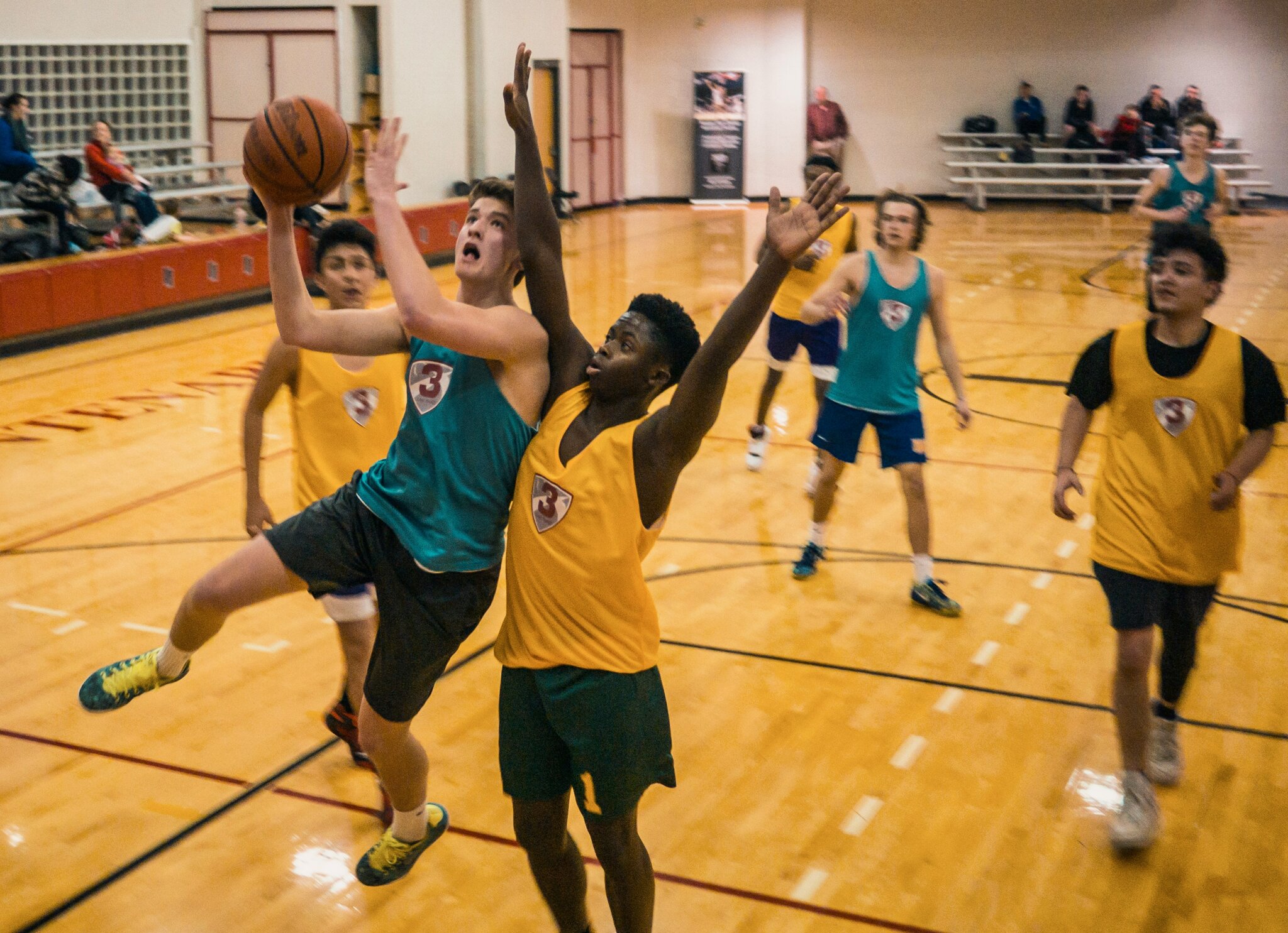 Image of Sports Teams Celebrate Victorie