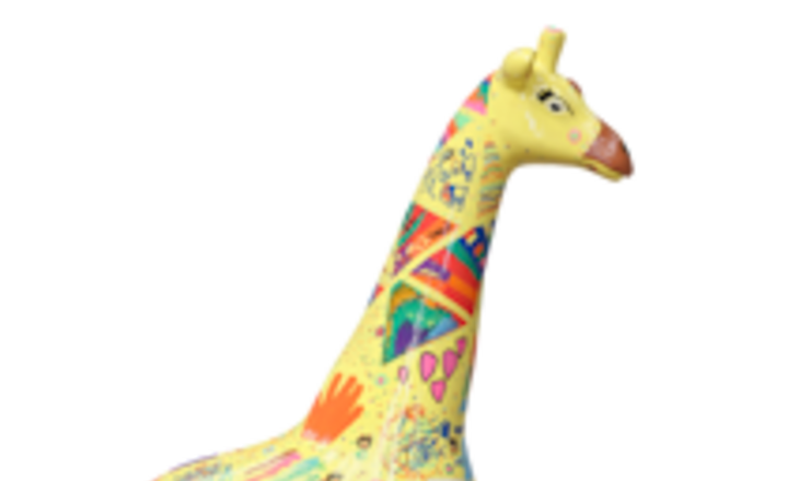 Image of Pamula The Giraffe Studio Shots