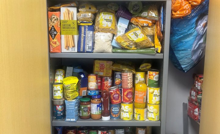 Image of  Thank you to everyone for their donations to the food bank!