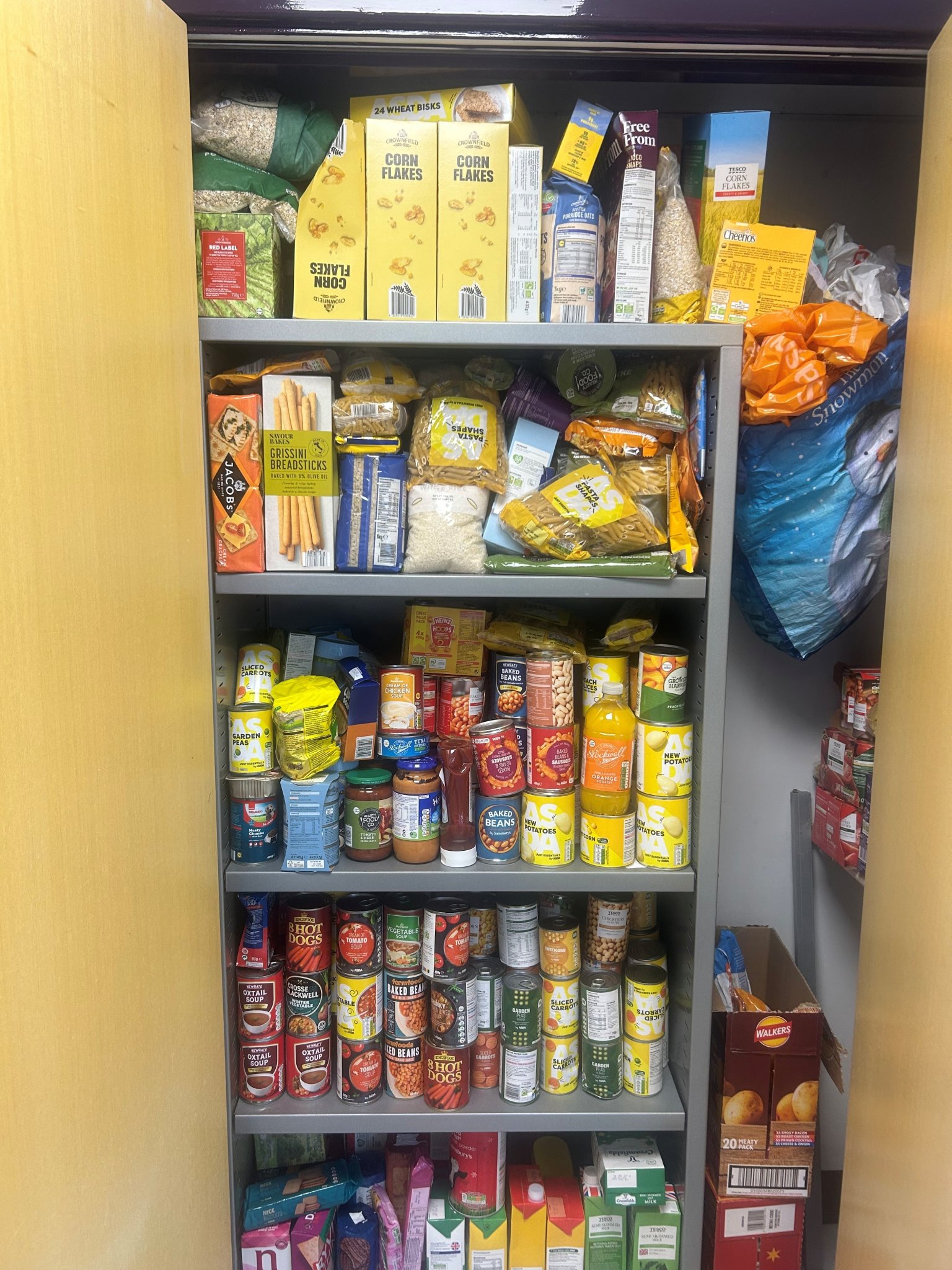 Image of  Thank you to everyone for their donations to the food bank!