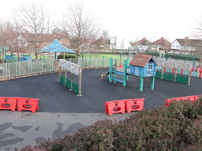 Image of Playground Project - before and after
