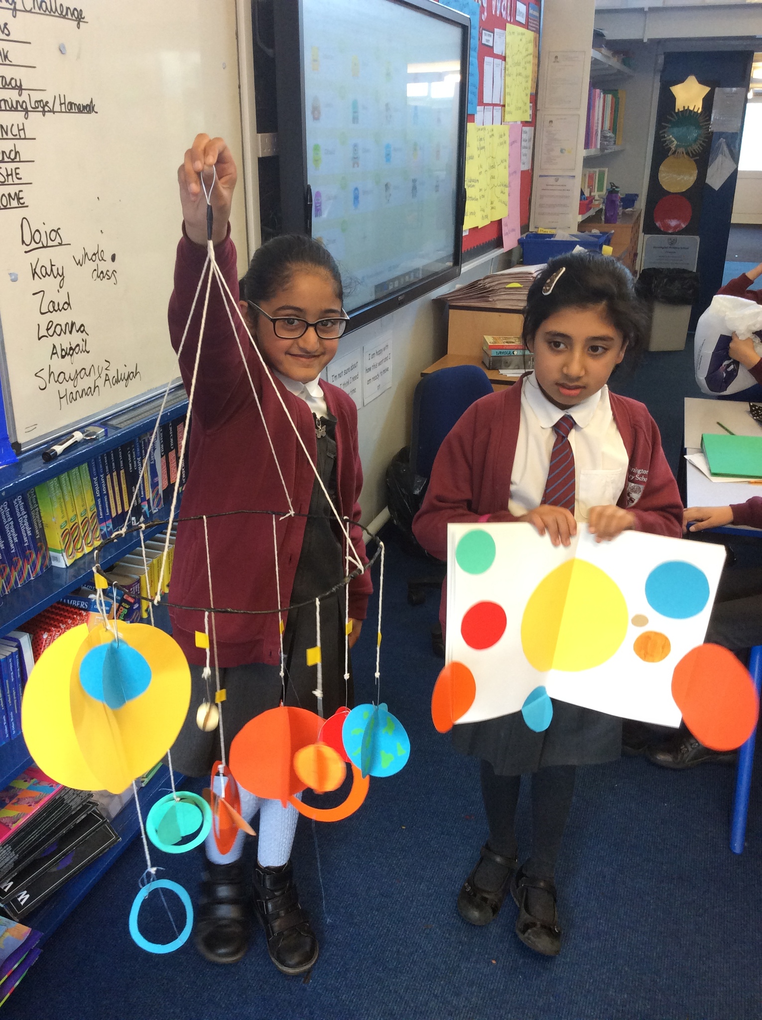 Image of Year 5’s Space Learning Logs