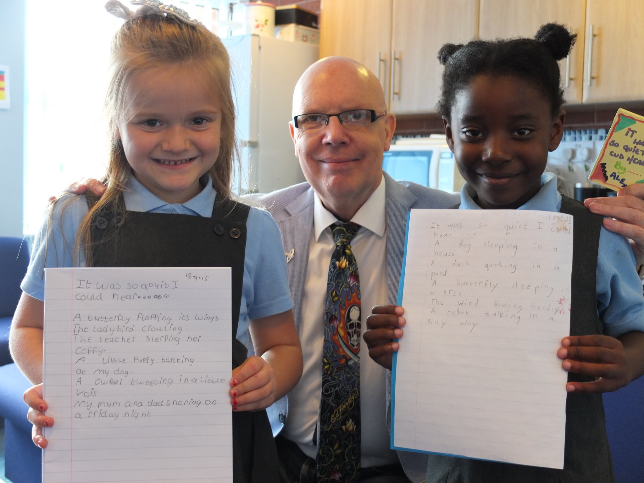 Image of Terry Caffrey Visits Kennington