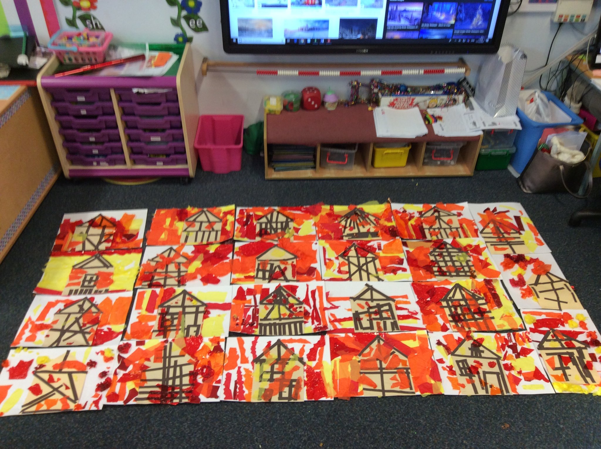 Image of Cherry Class - Learning about the Great Fire of London