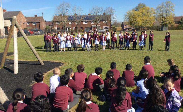 Image of Year 3 performance poetry recital