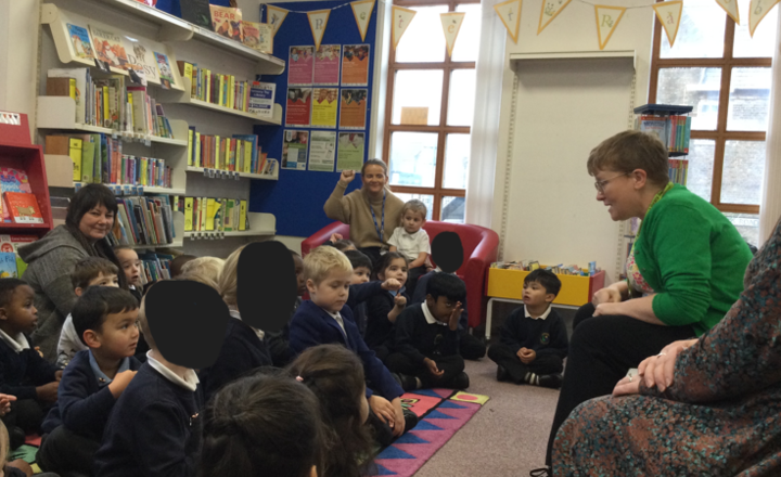 Image of Early Years Library Visit