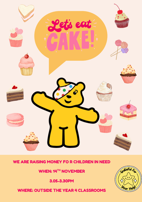 Image of Children in Need - Cake Sale