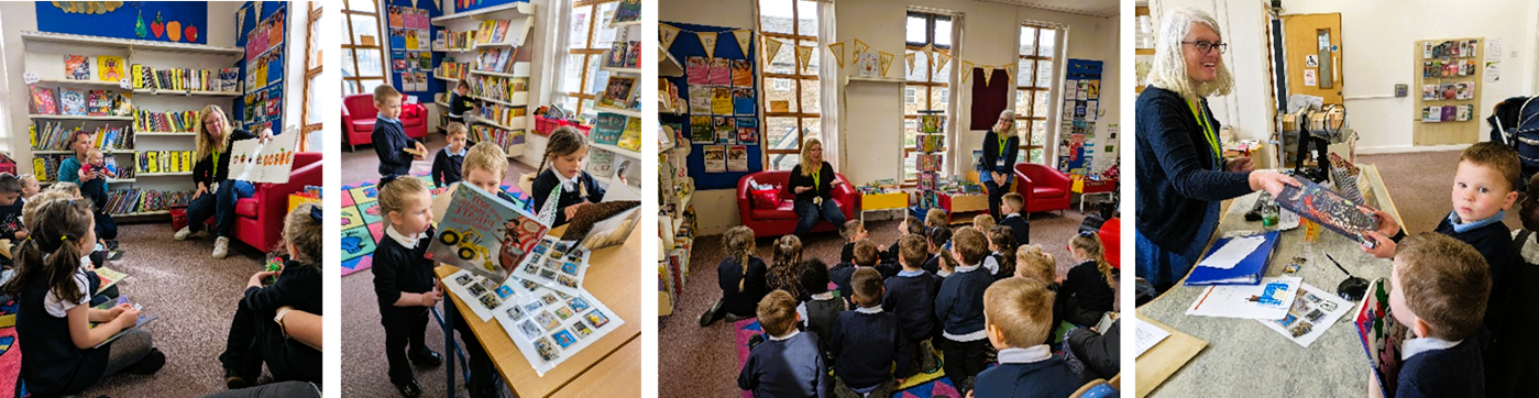 Image of Reception Library Visit