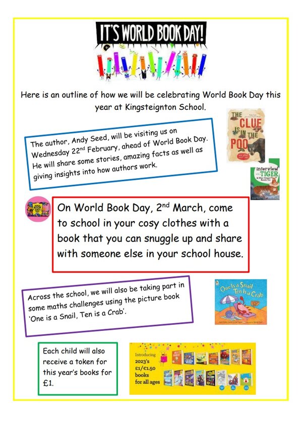 World Book Day | Kingsteignton School