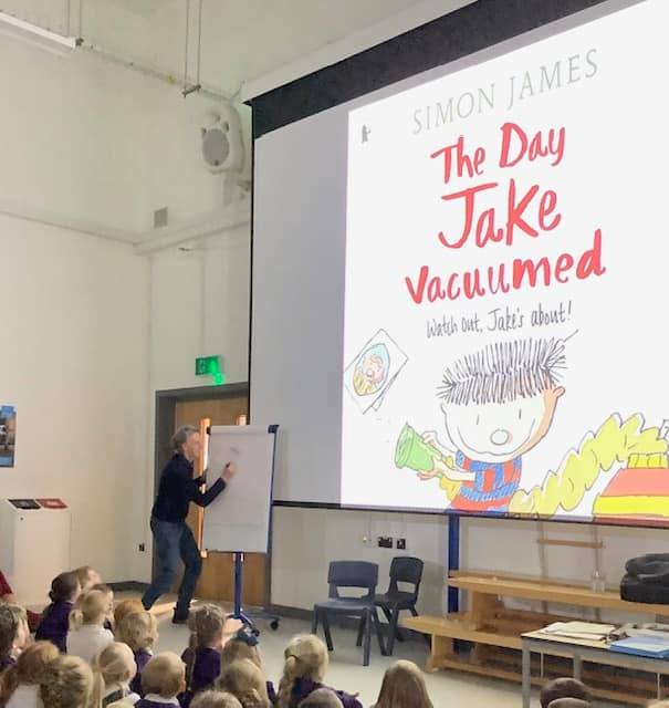 Image of An author visit from Simon James!