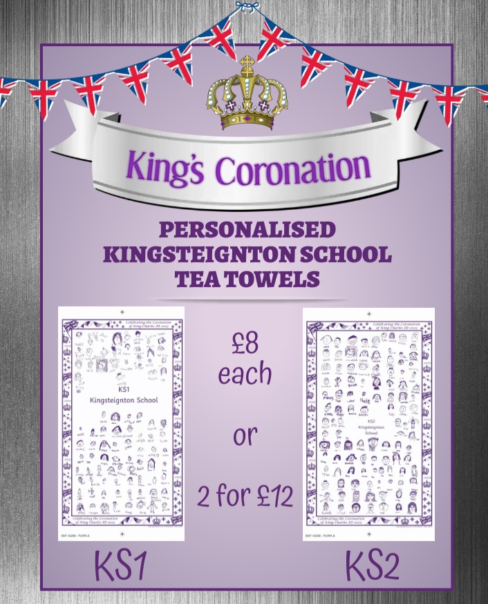 Image of Kings Coronation Tea Towels