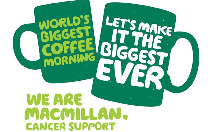 Image of Macmillan Coffee Morning - Friday 27th September 24